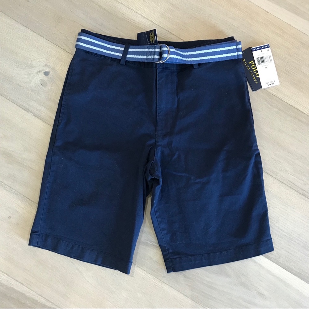 Boys blue shorts